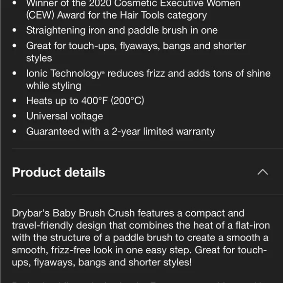 Drybar Mini Heated Brush - Picture 4 of 8